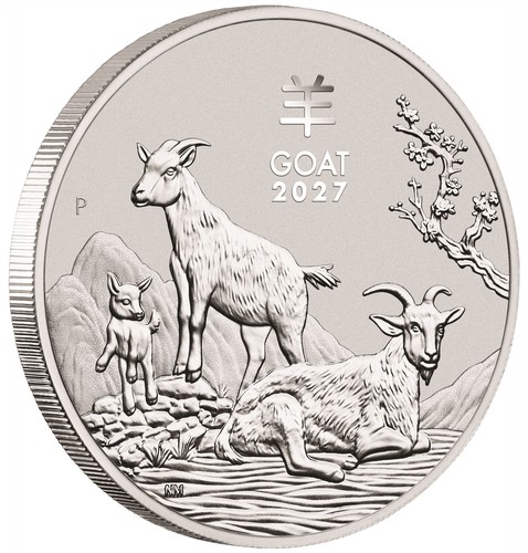 2027 australia silver - australia, lunar