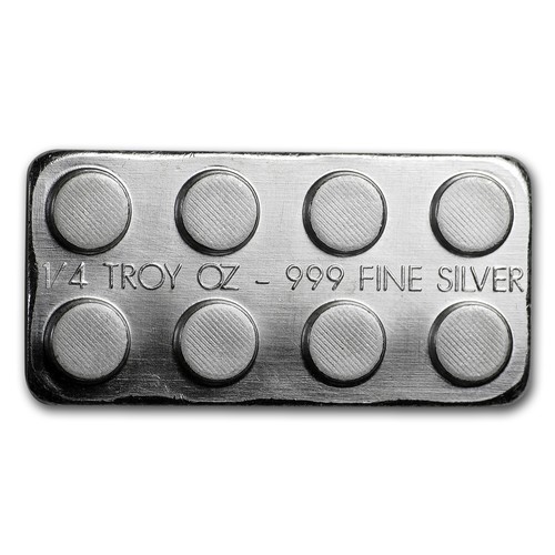 Silver building block - oz,
