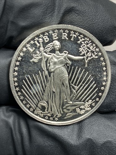 Vintage silver round - 1/2, oz